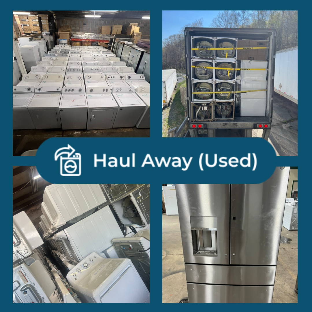 #1504 Liquidation Full Truckload of 117 Haul Aways (Used) Appliances in Morgantown, WV