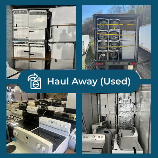 #1505 Liquidation Full Truckload of 157 Haul Aways (Used) Appliances in Morgantown, WV