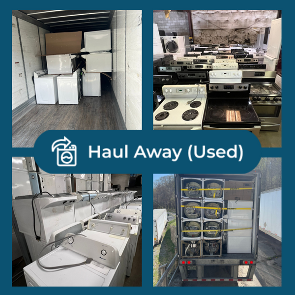 #1506 Liquidation Full Truckload of 159 Haul Aways (Used) Appliances in Morgantown, WV