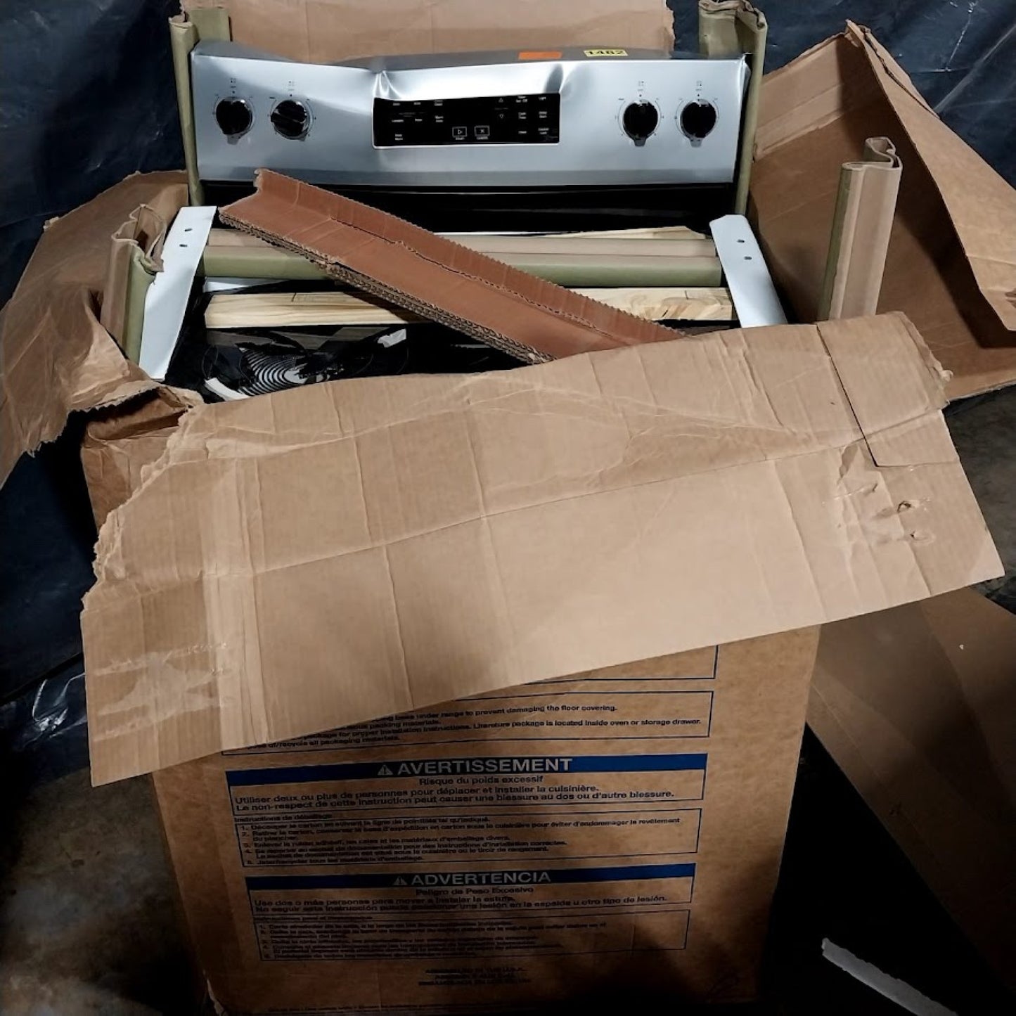 #1482 Liquidation Full Truckload of 55 Salvage Appliances in South Carolina – Saco