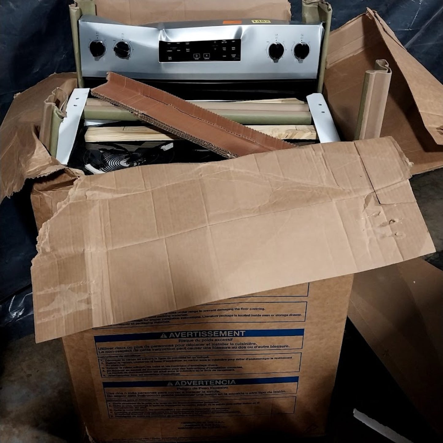 #1482 Liquidation Full Truckload of 55 Salvage Appliances in South Carolina – Saco