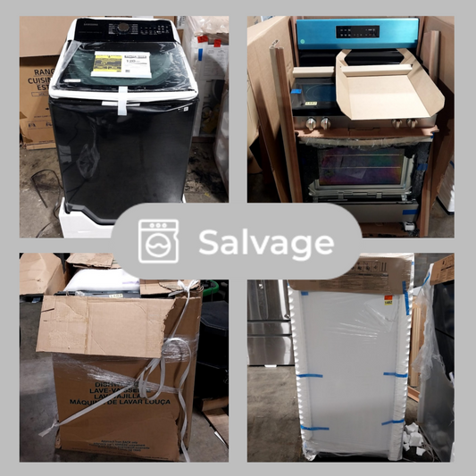 #1482 Liquidation Full Truckload of 55 Salvage Appliances in South Carolina – Saco