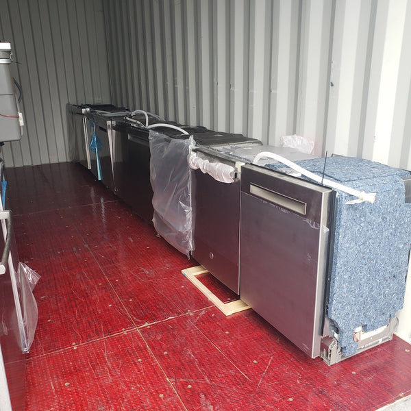 Open box and scratch and dent Dishwashers by the truckload.