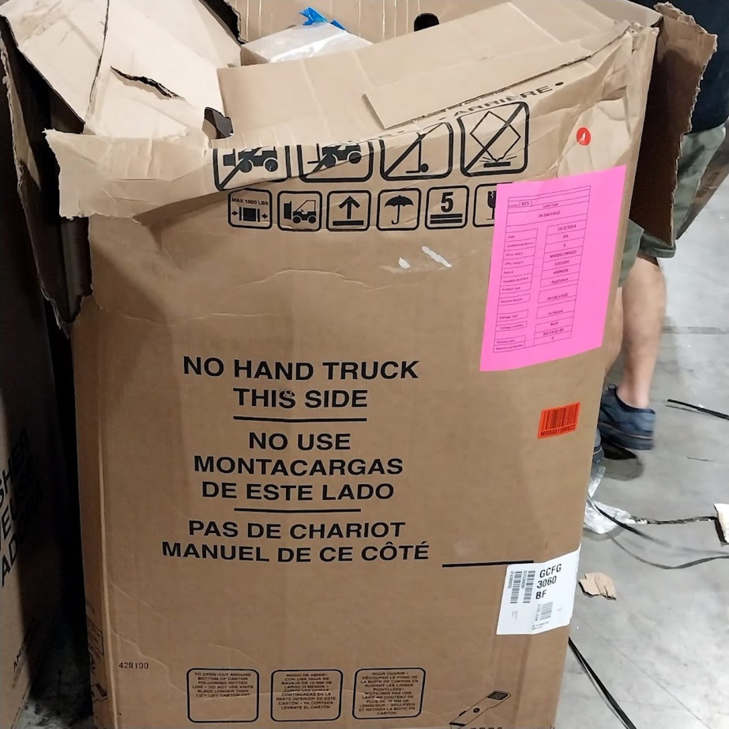 #1482 Liquidation Full Truckload of 55 Salvage Appliances in South Carolina – Saco