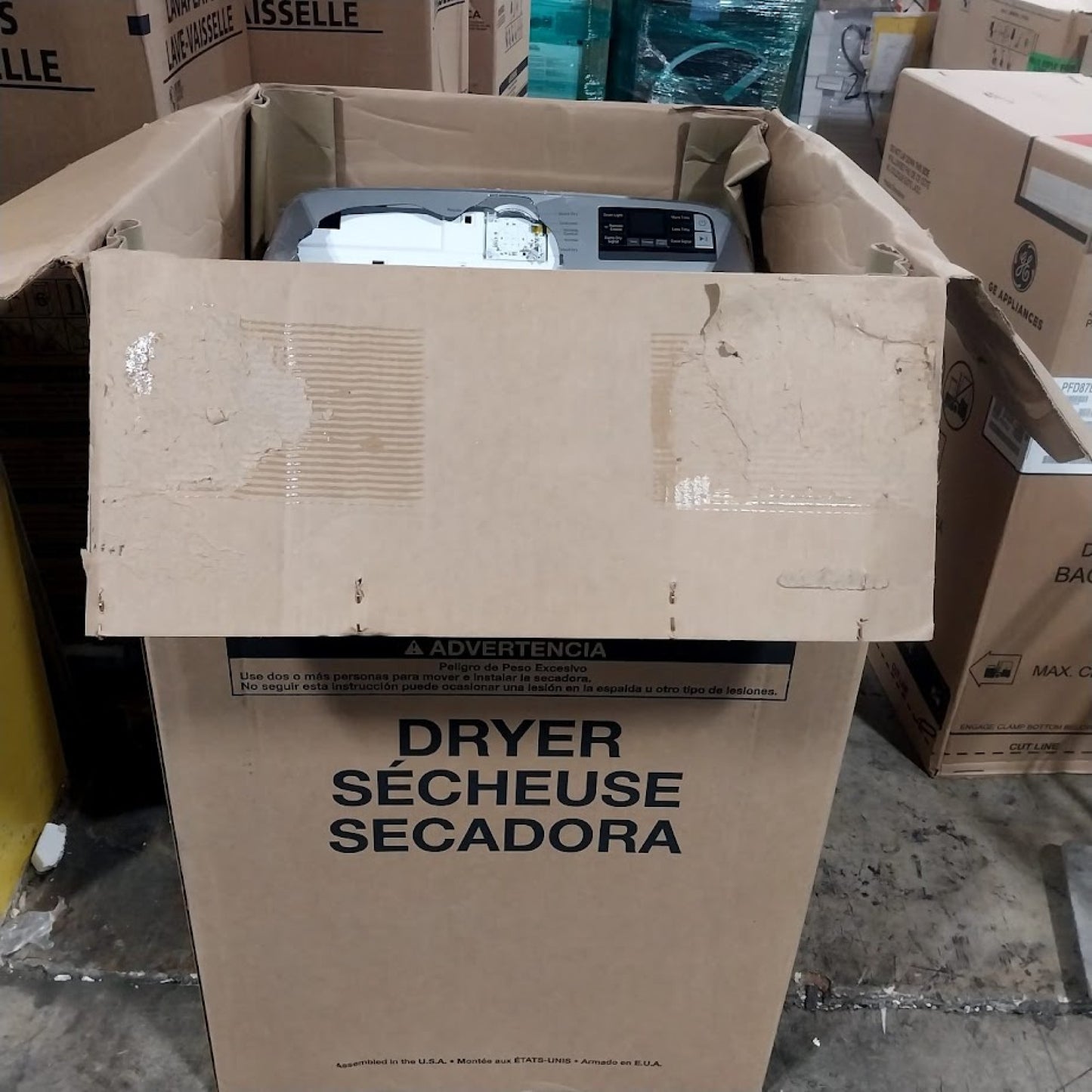 #1482 Liquidation Full Truckload of 55 Salvage Appliances in South Carolina – Saco